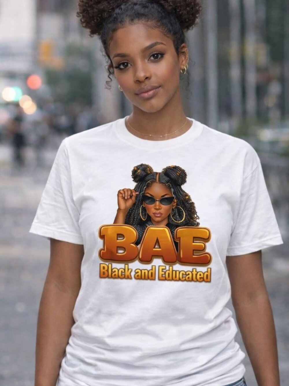 BAE Black And Educated Women T-Shirt